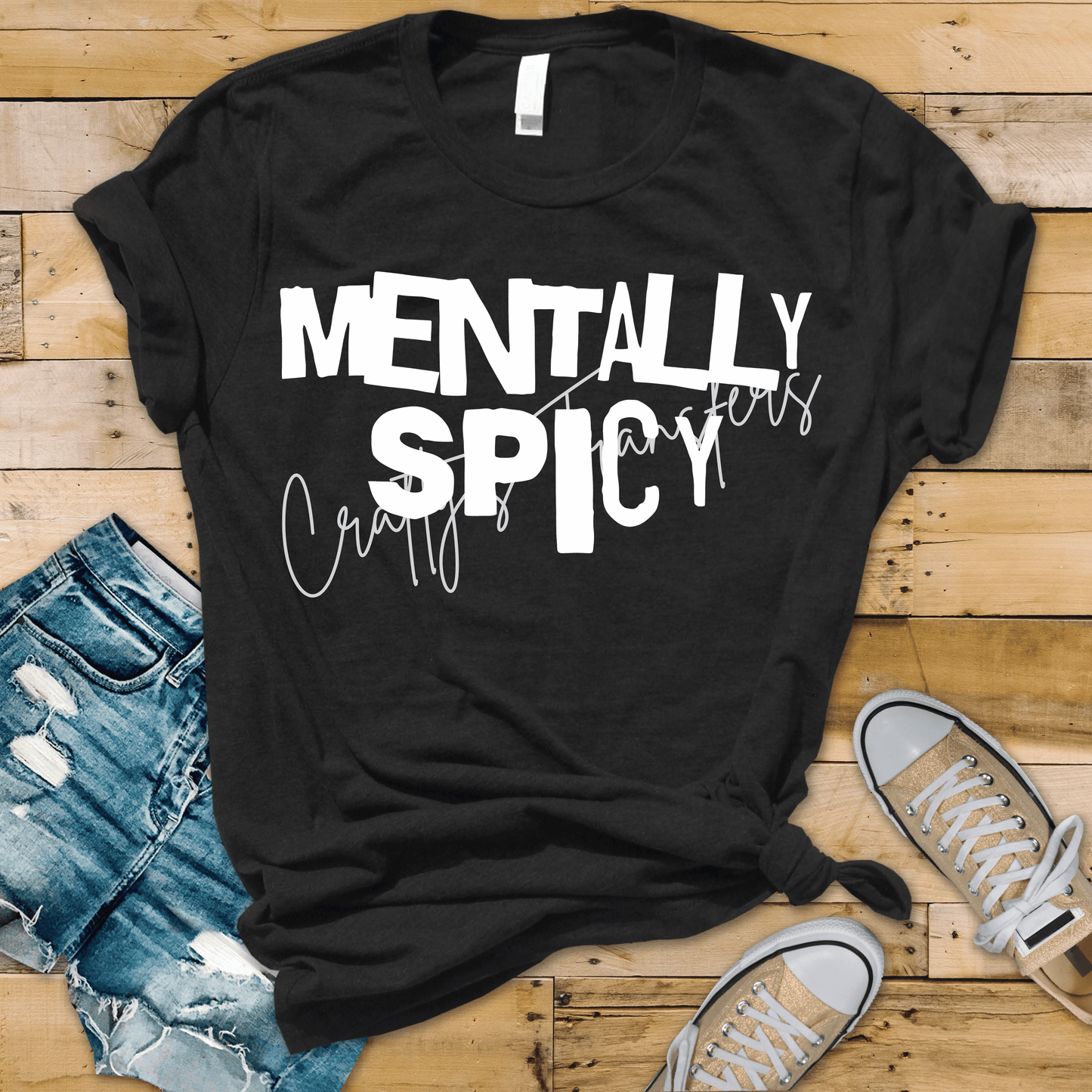 Mentally Spicy Skelly Girl