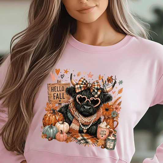 Hello Fall Black Highland