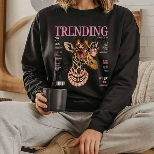 Trending Magazine Giraffe