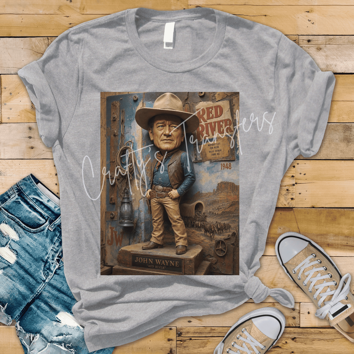 J Wayne Red River