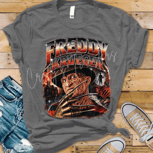 Midnight Nightmare Horror DTF Transfer – Creepy Dream Stalker Halloween Design