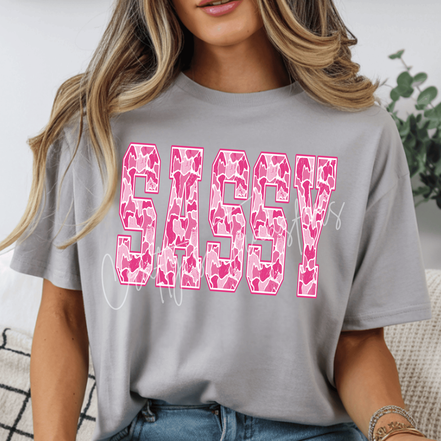 Pink Camo Family Name DTF Transfer – Mama, Mini, Nana, Gigi, Sassy & Mimi Shirt Transfers