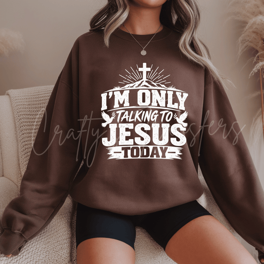 Christian Jesus DTF Transfer – Faith Cross Inspirational Shirt Design