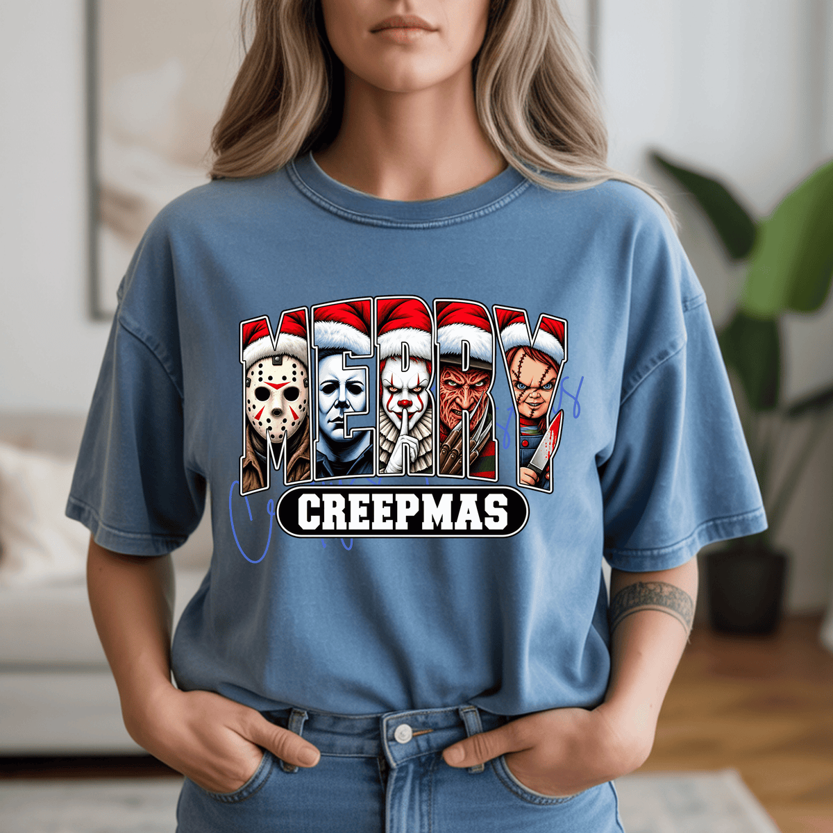 Merry Creepmas Halloween Christmas