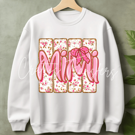 Pink Floral Gram, Gram Gram, Mimi Floral