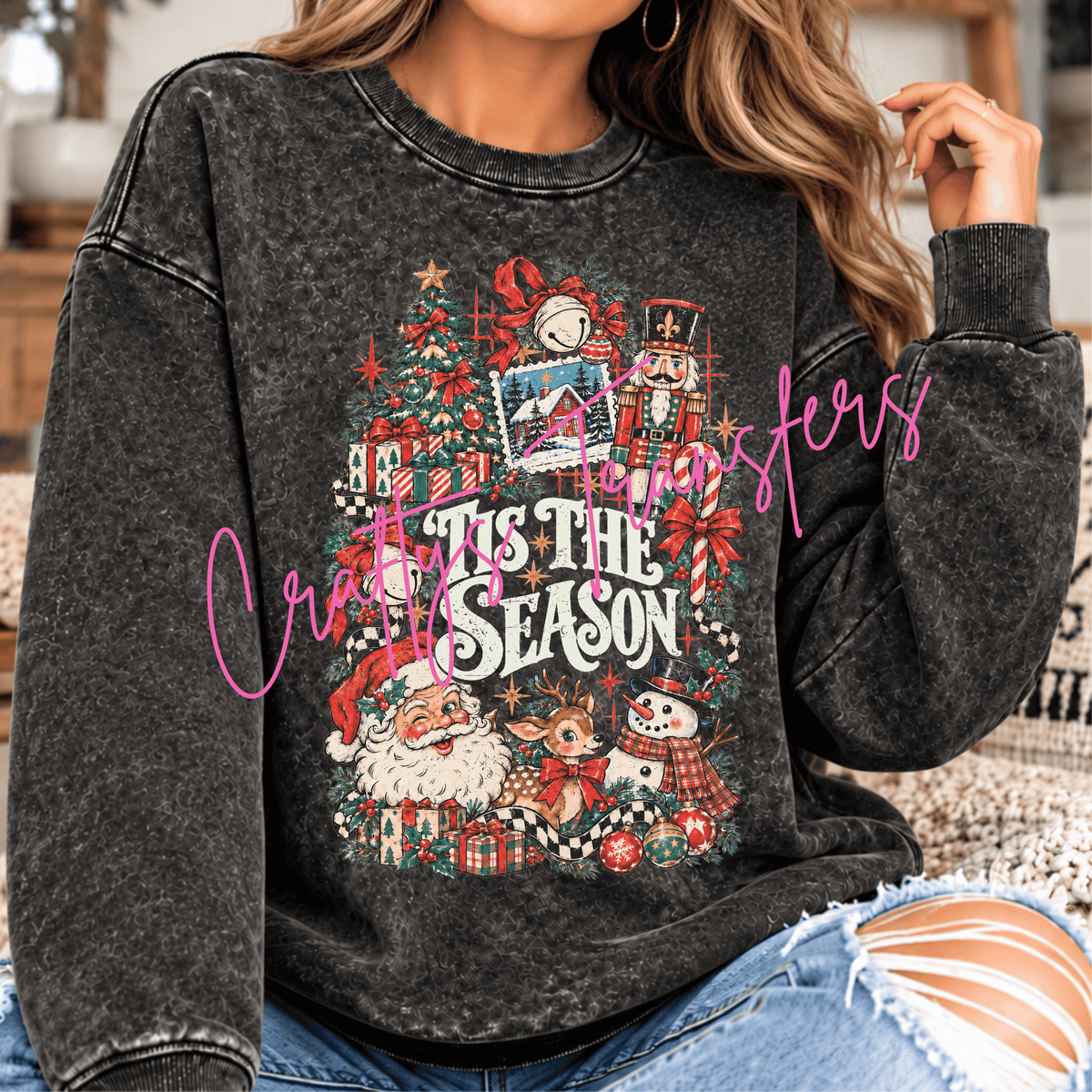 Vintage Christmas DTF Transfers