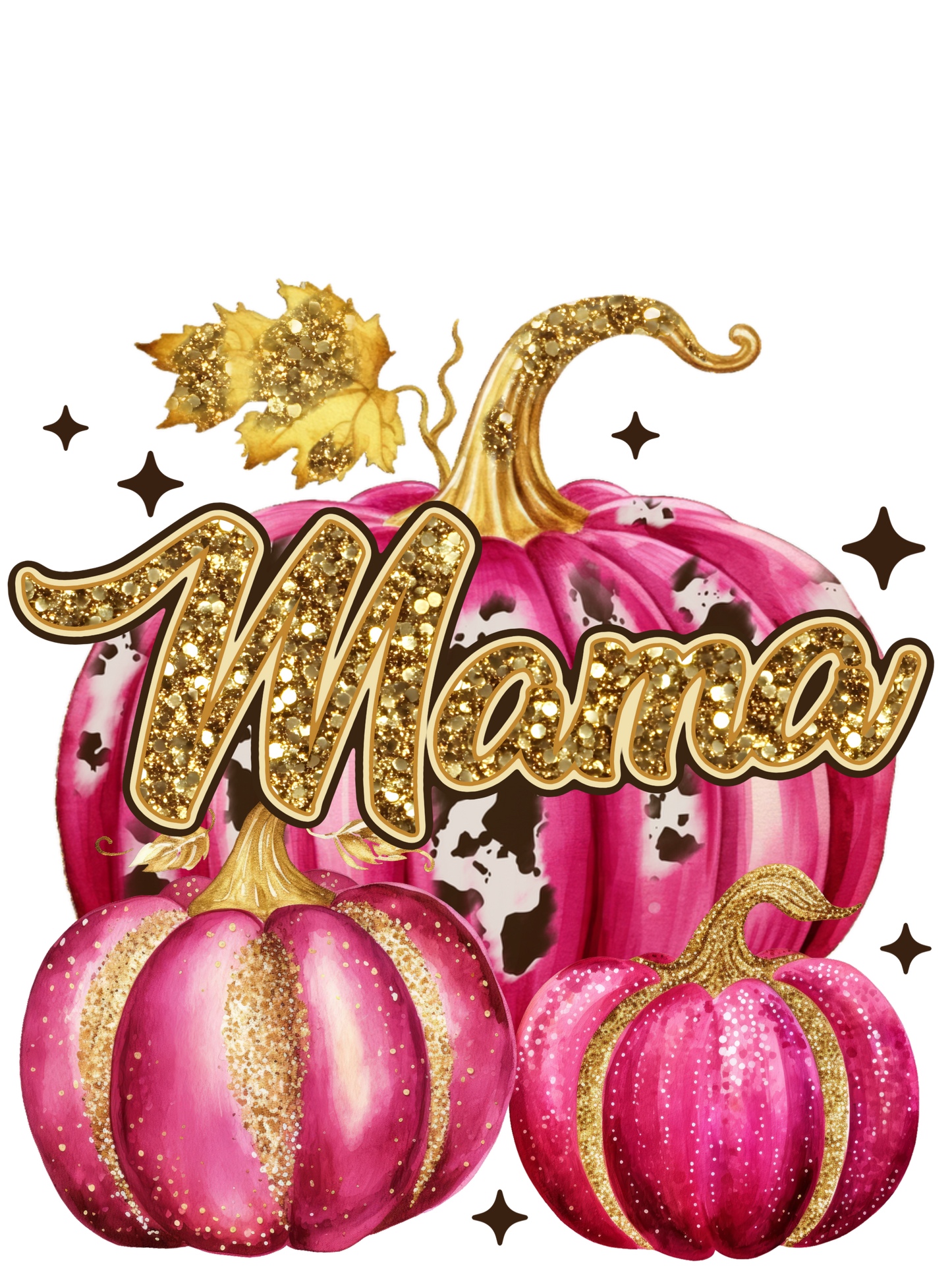 Pink Pumpkin Fall - Mama, Mini, Mamaw, Nana, Auntie