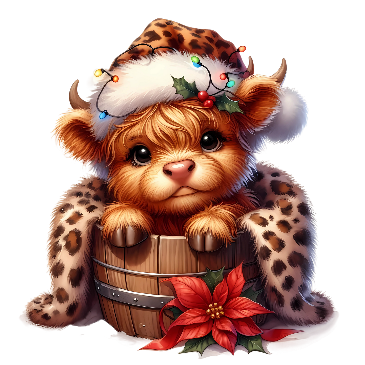 Christmas Highland Cows - 4 designs to choose from
