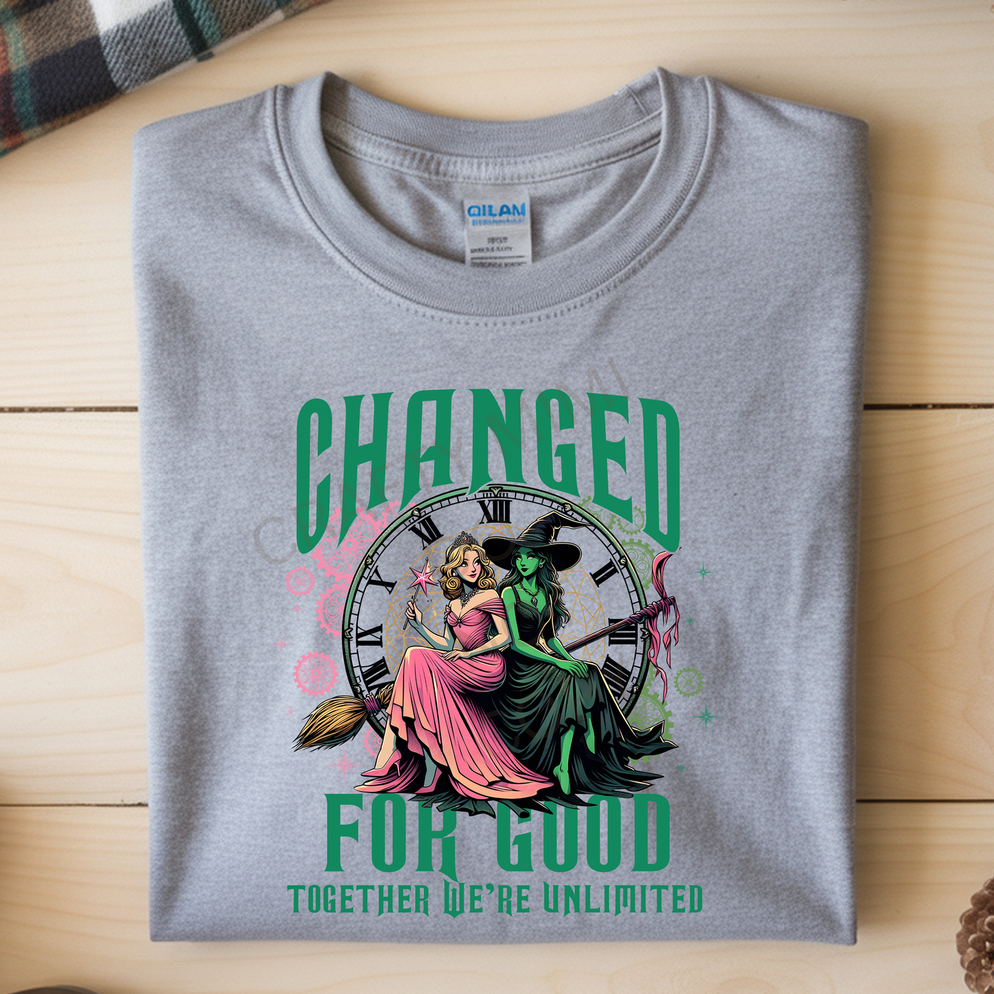 Wicked - Changed Forever - 5 Designs to Choose From (9x9)