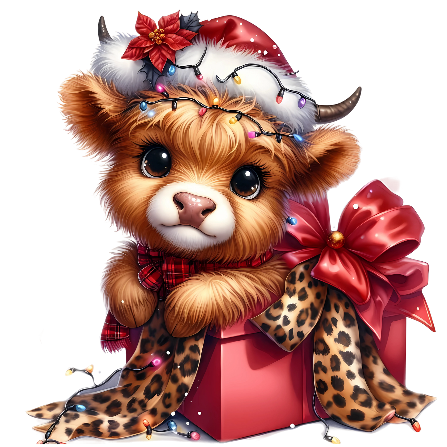 Christmas Highland Cows - 4 designs to choose from