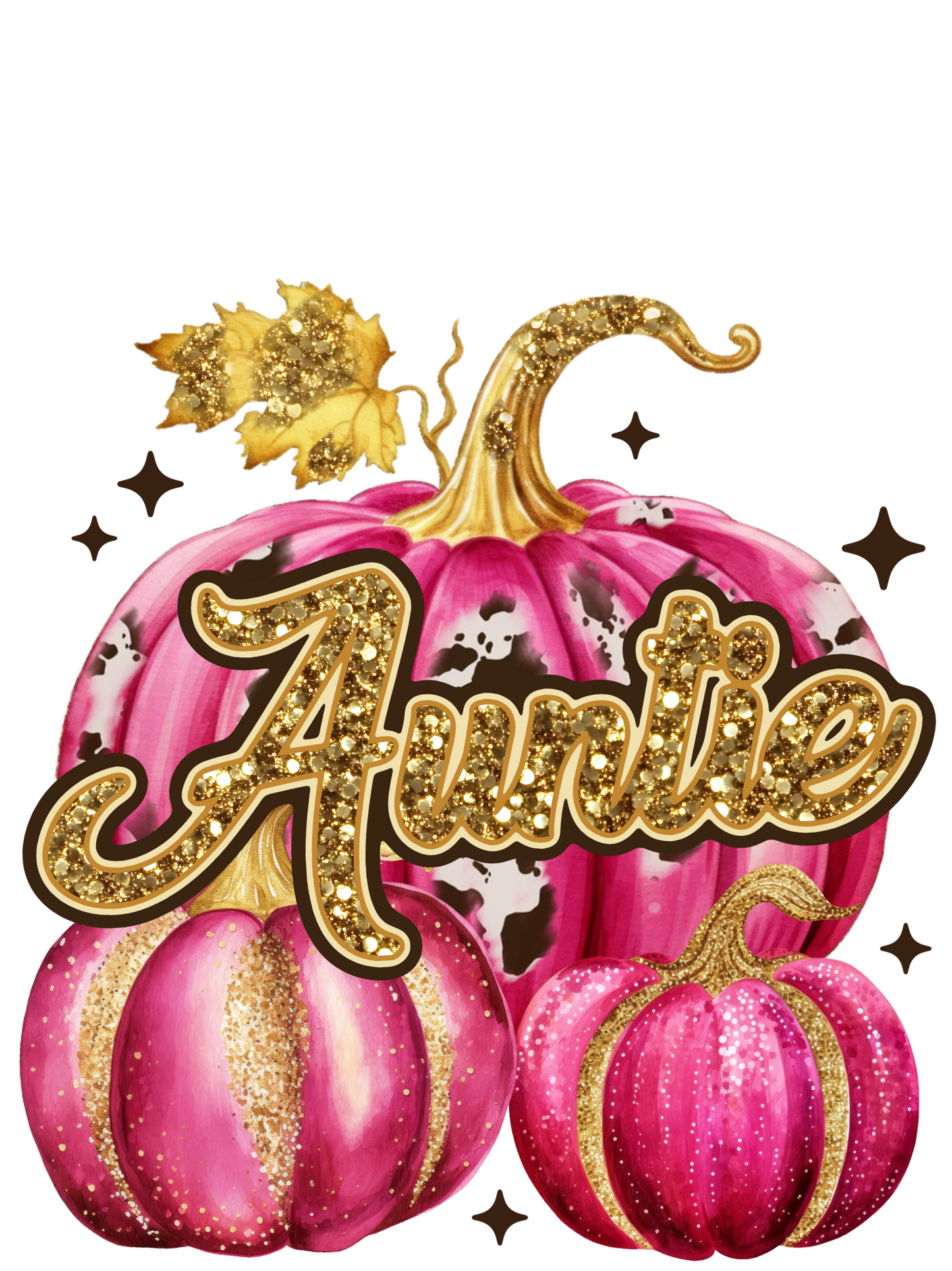 Pink Pumpkin Fall - Mama, Mini, Mamaw, Nana, Auntie