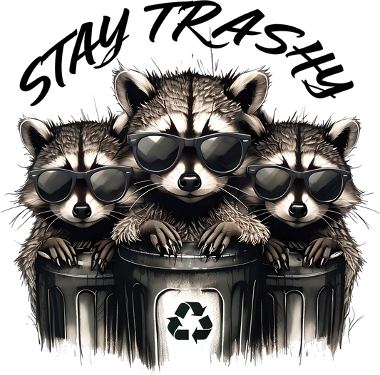 Stay Trashy Raccoon
