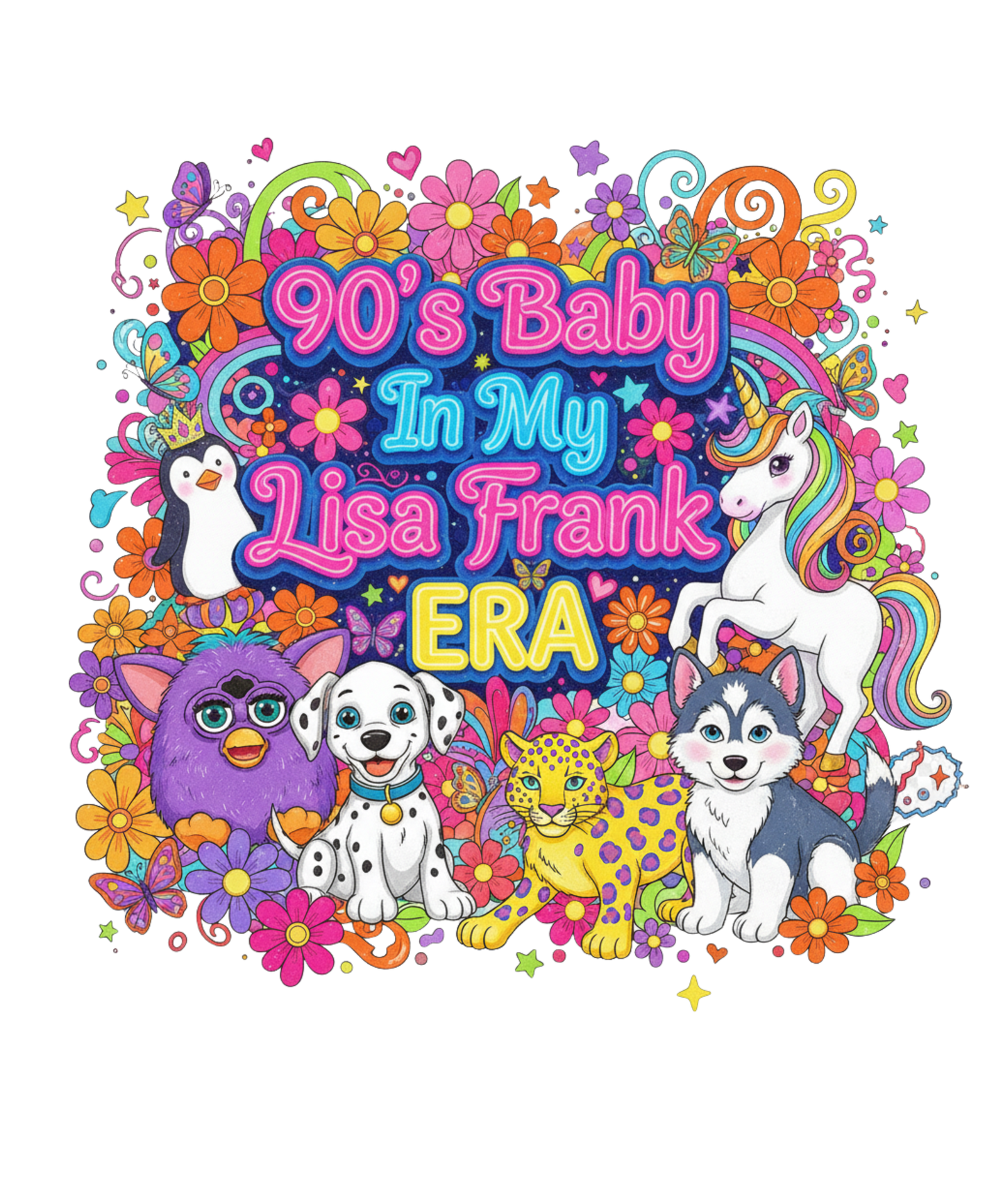 In My Lisa Frank Era - 90s Baby