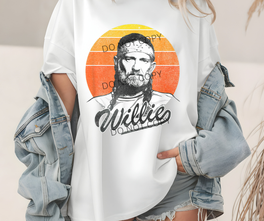 Willie Nelson Sunset Vintage