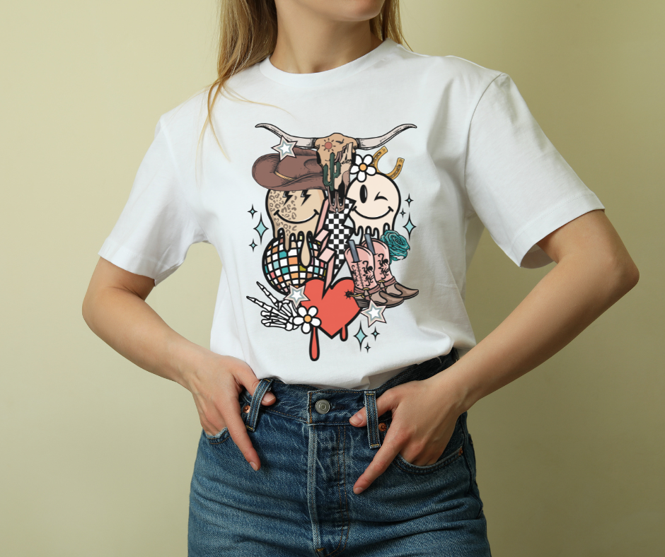 Western Smiley Collage