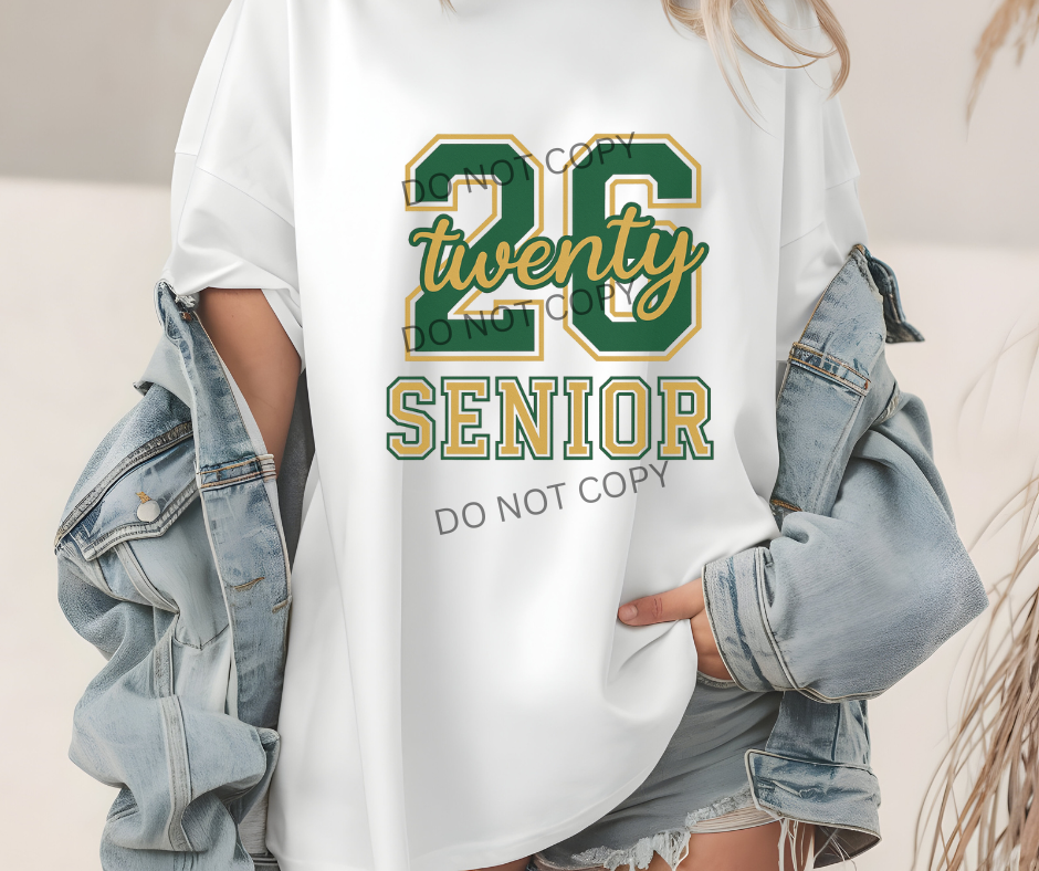 Senior 2026 - Green & Gold