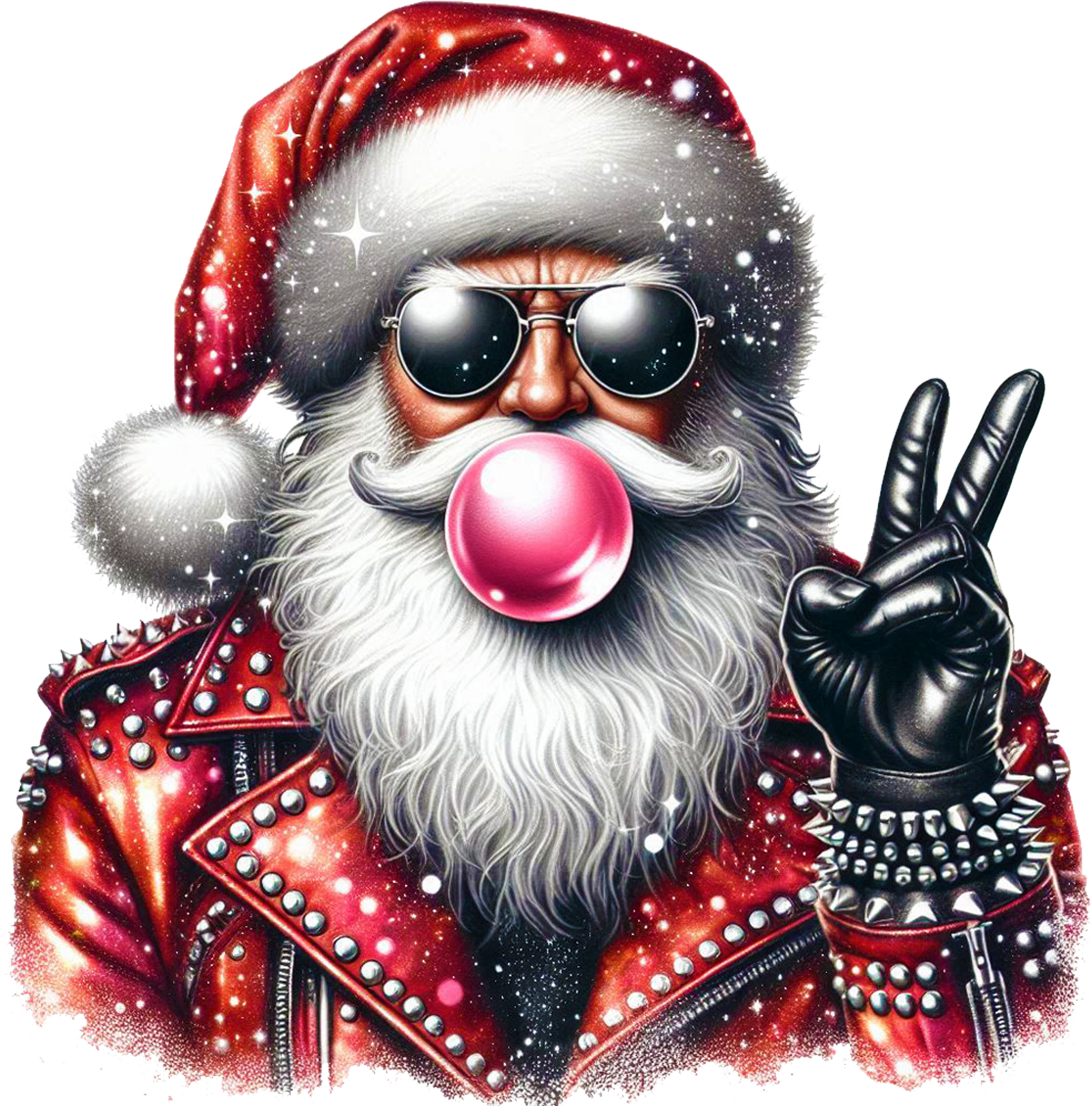 Bubble Gum Santa Claus