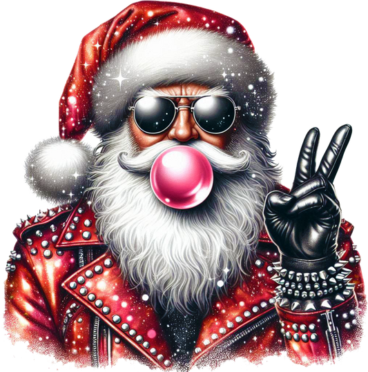 Bubble Gum Santa Claus
