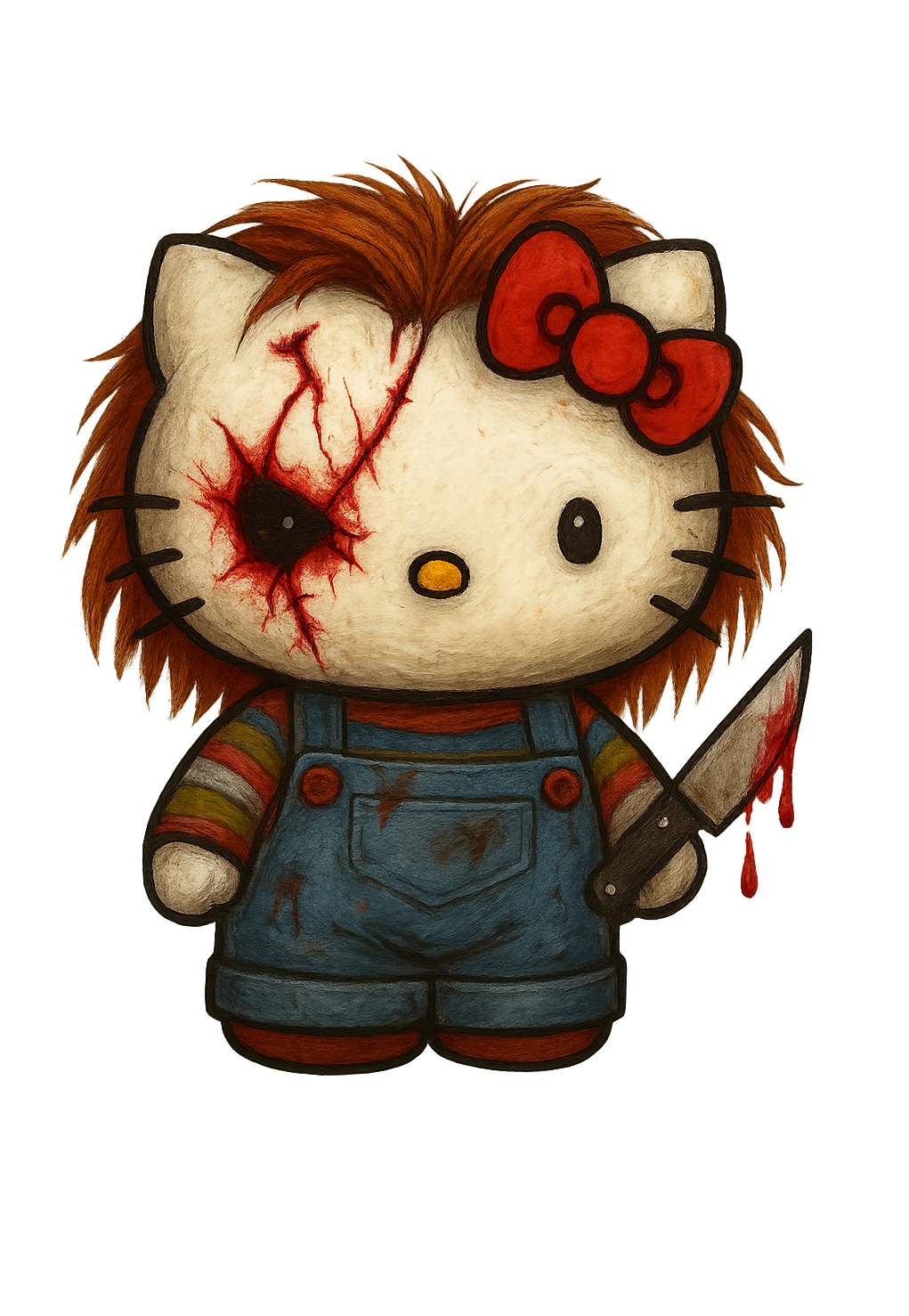 Chucky Kitty Halloween