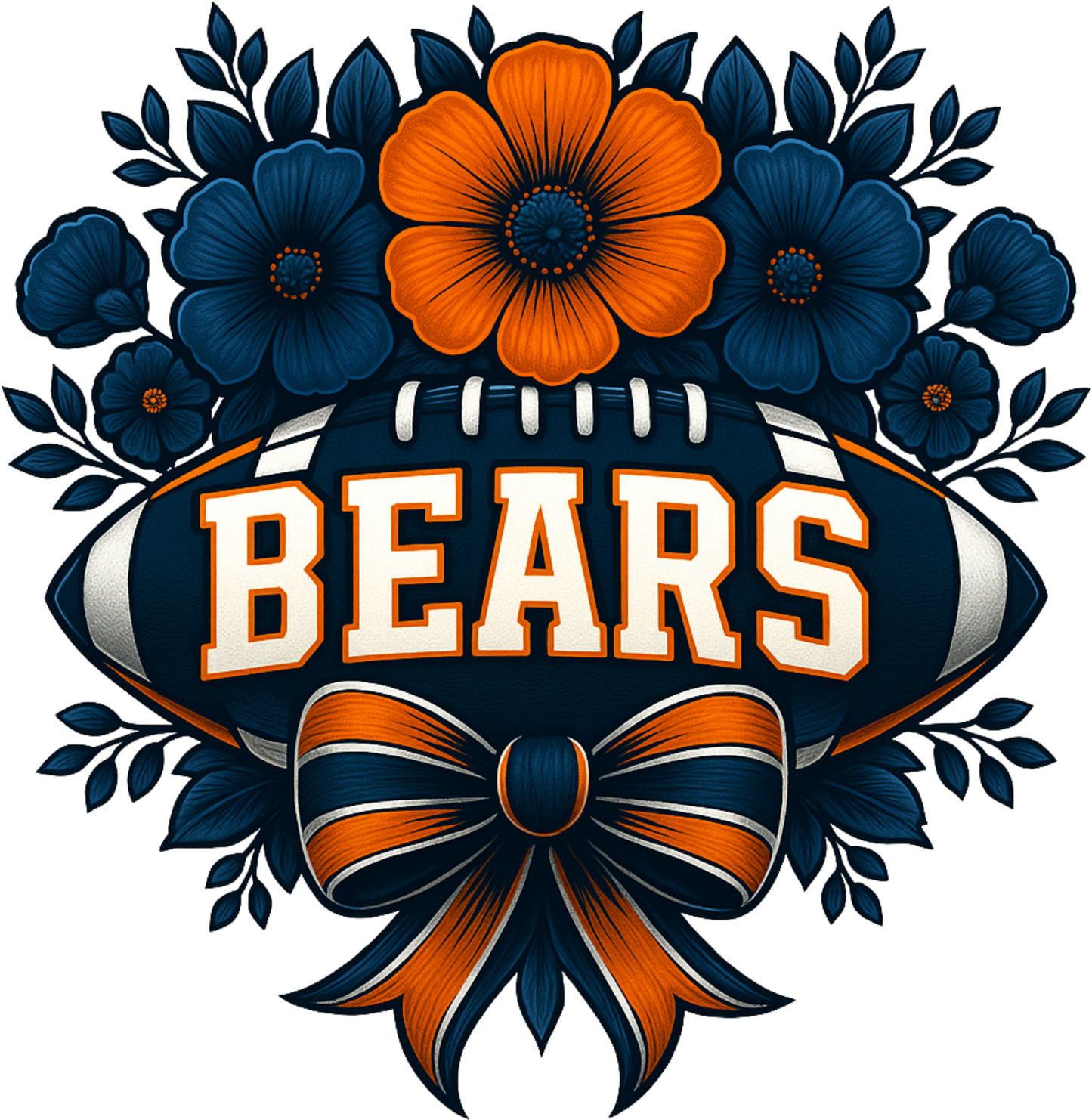 Chicago Bears Football Coquette