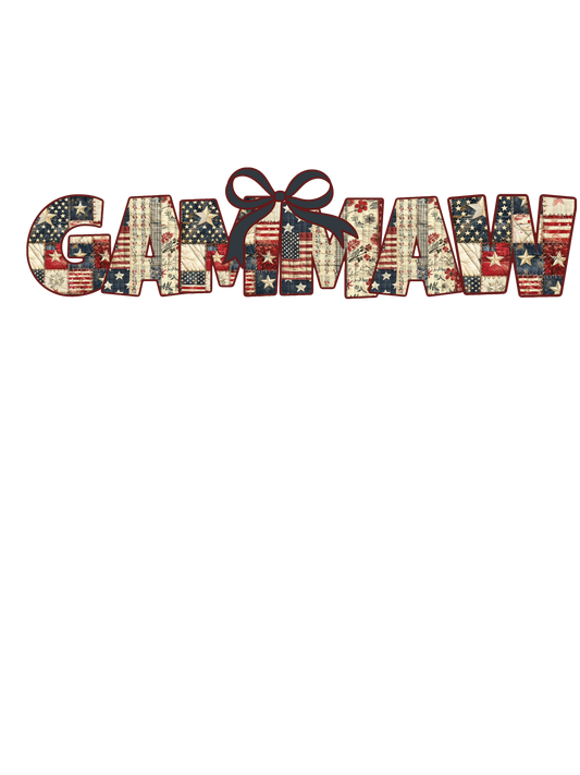 Quilted USA Mama, Gammaw, Gammie, Grammy, Nana, Mimi, Gigi, Wifey plus more