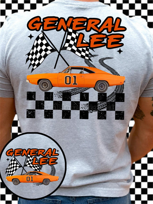 General Lee (Back & Pocket) DTF Transfer