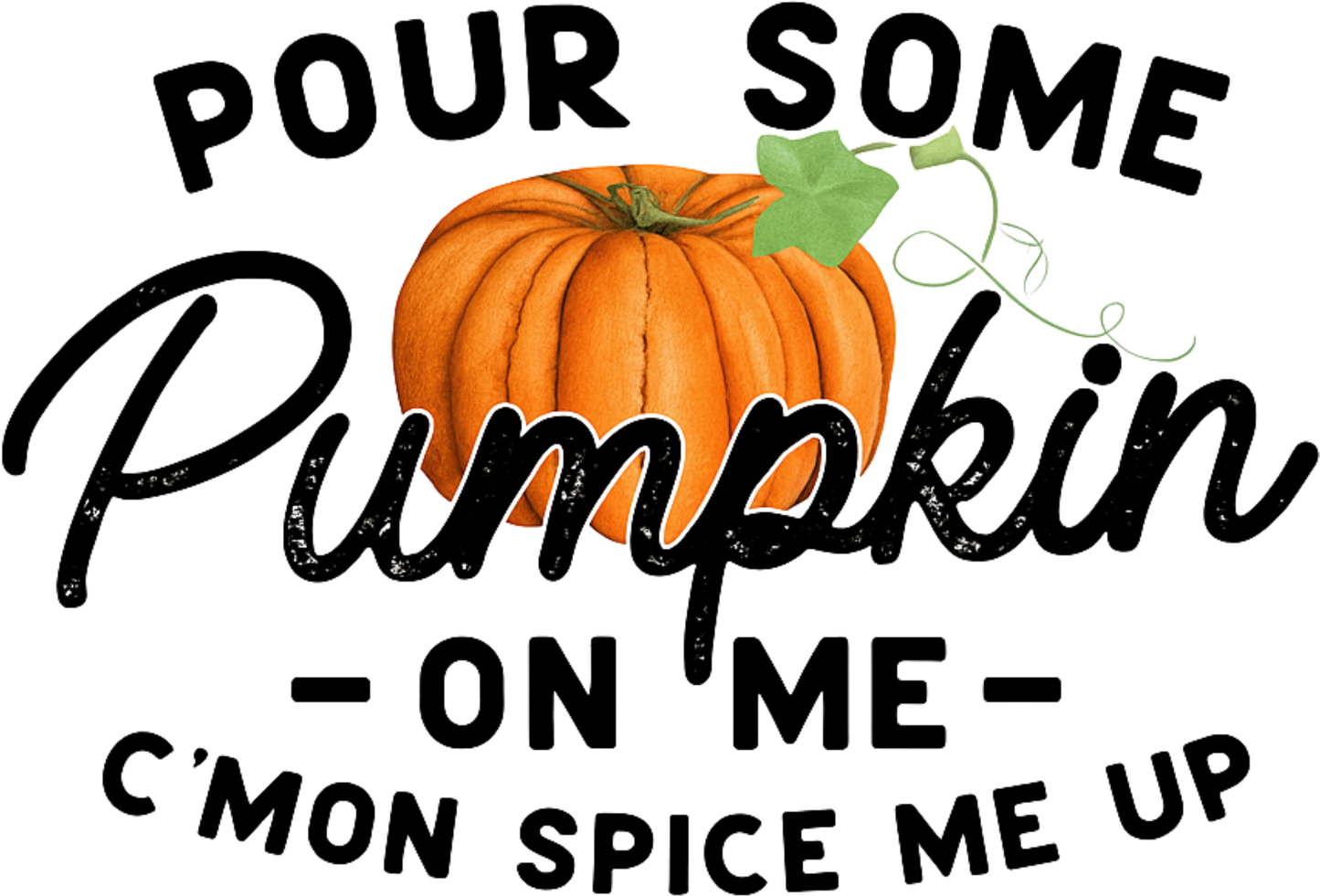 Pour Some Pumpkin On Me - Spice  Me Up