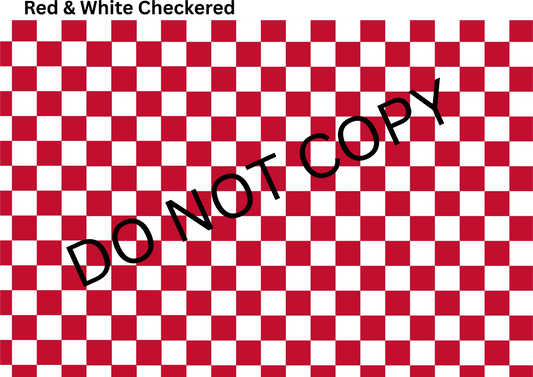 Red & White Checkered