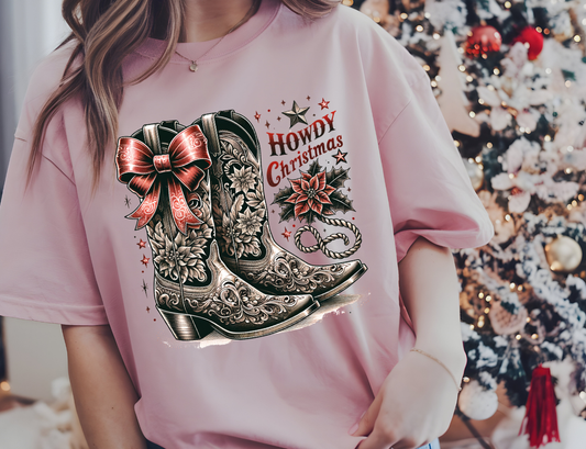 Howdy Christmas Boots