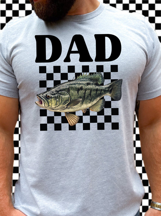 Dad with Fish - DTF Transfer
