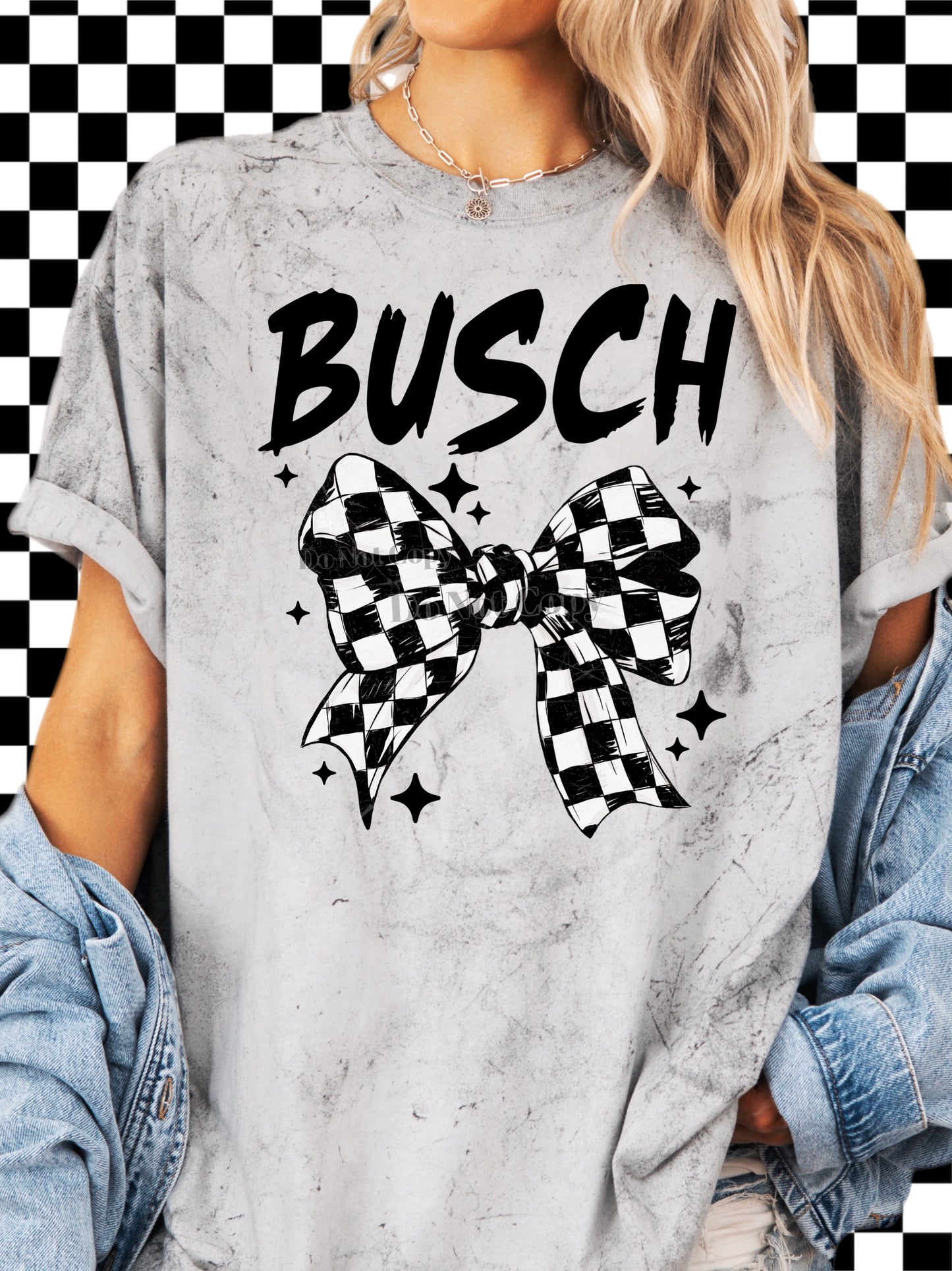Busch Race Day Bow - DTF Transfer