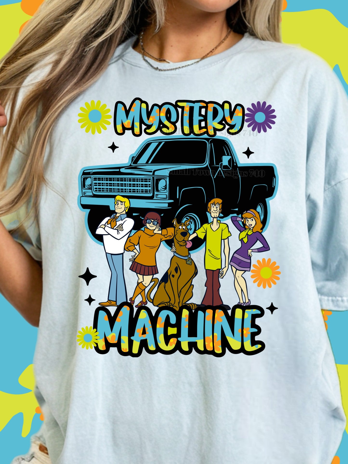 Mystery Machine - DTF Transfer