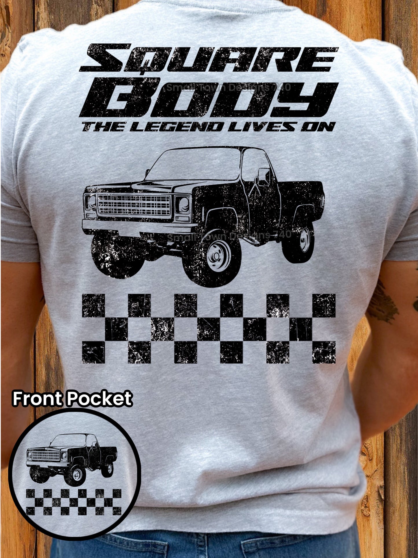 Square Body - DTF Transfer