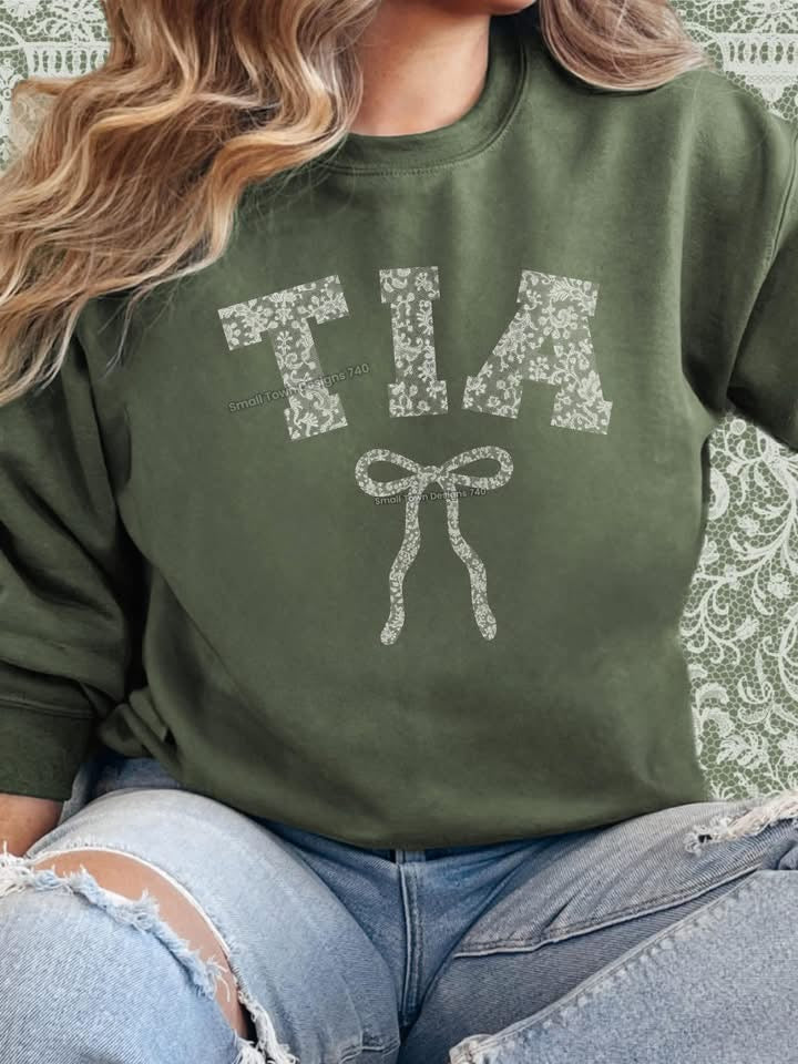 Mama Bow - DTF Transfer (22 name options)