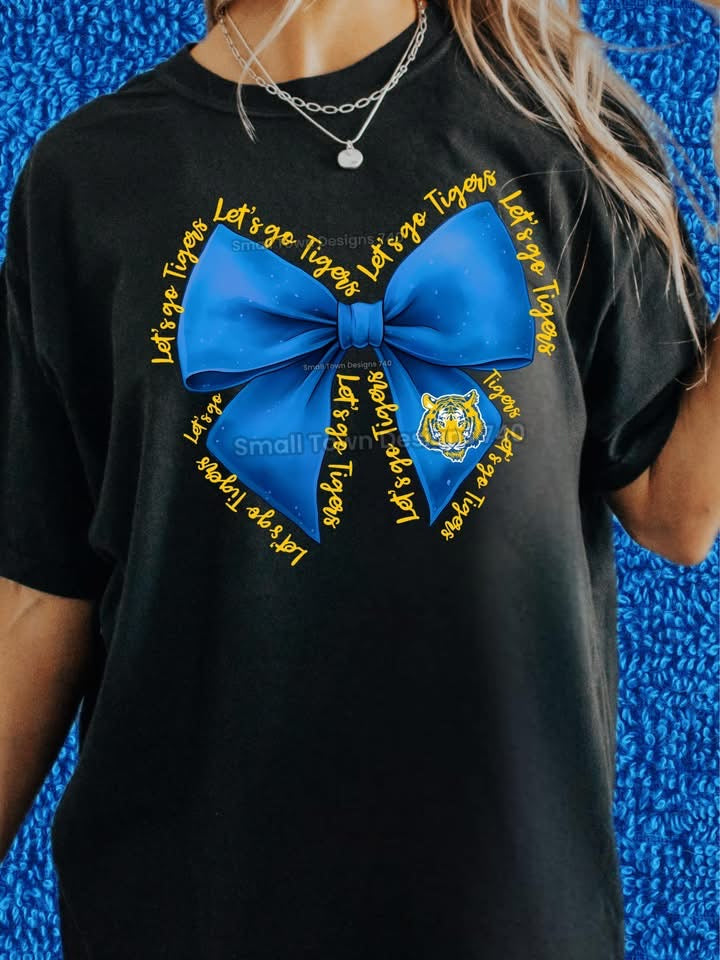 Tigers Bow - Word Wrapped