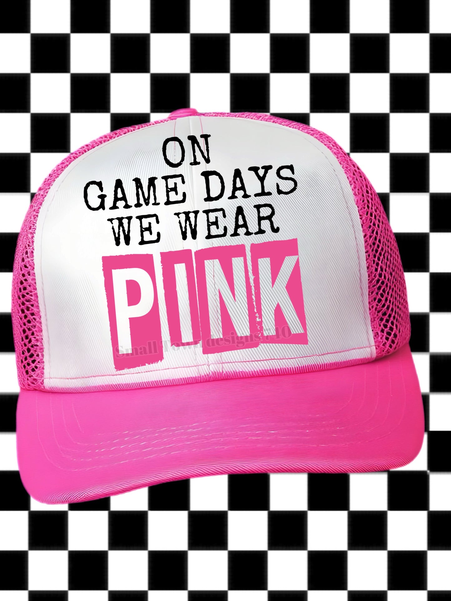 On Game Days We Wear Pink