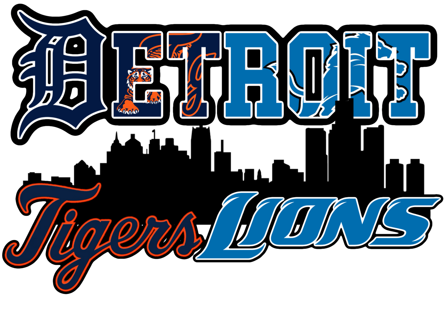 Detroit Tigers & Lions