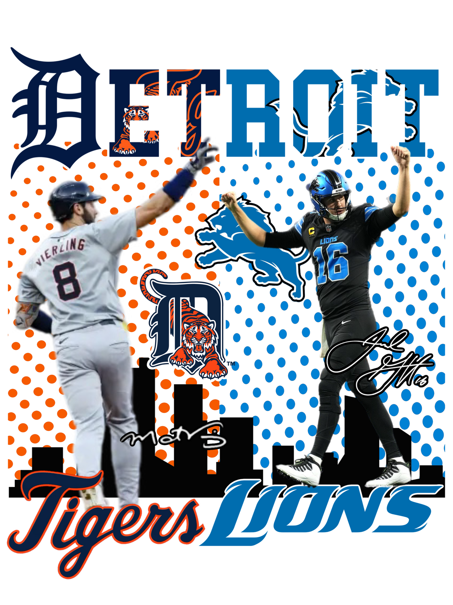 Detroit Tigers & Lions