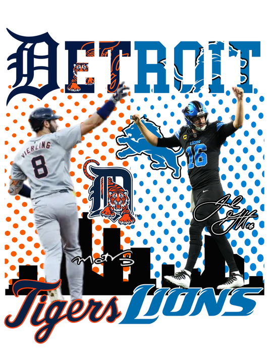 Detroit Tigers & Lions