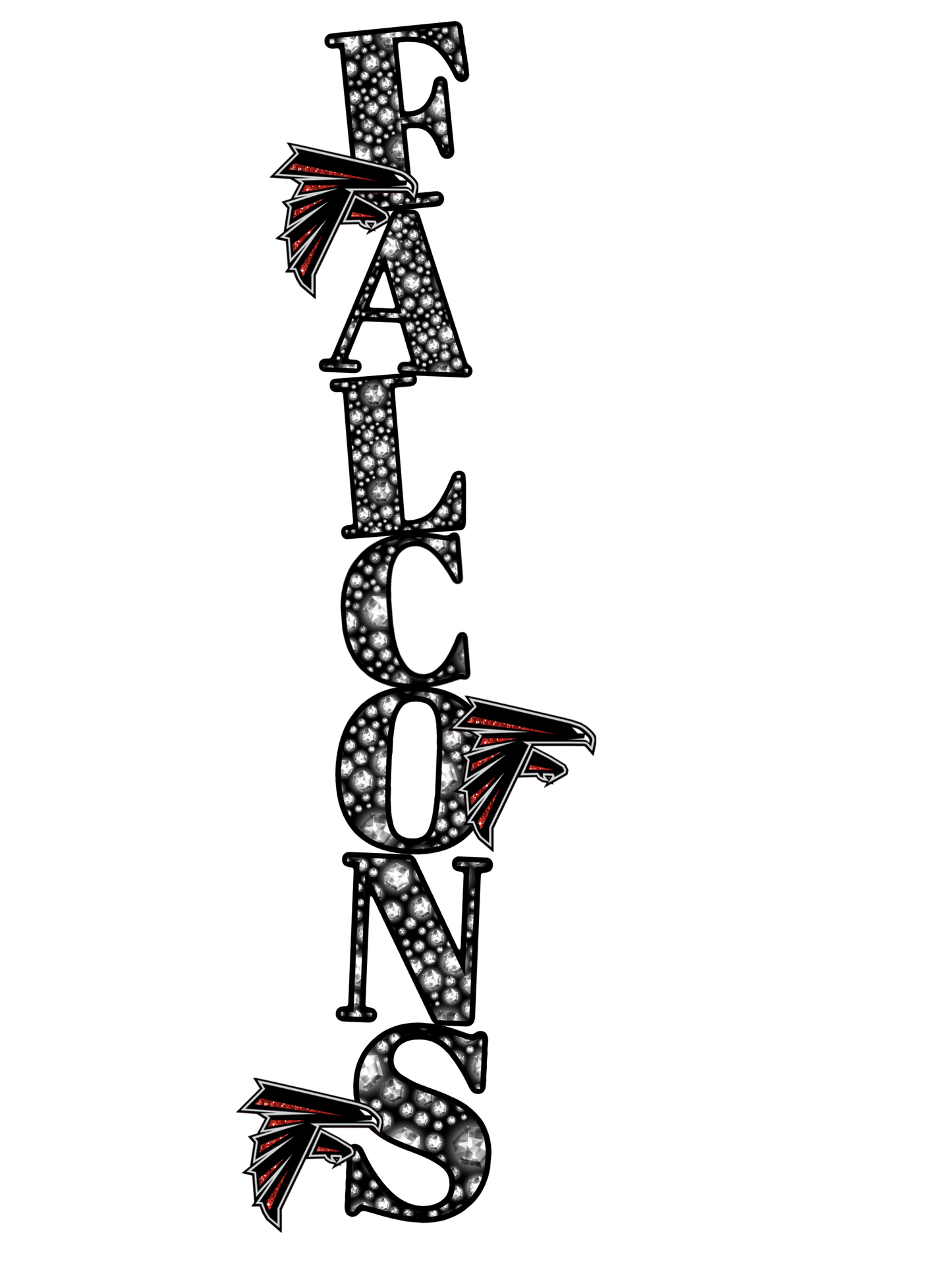 Atlanta Falcons - NFL - Football - Bling Sleeve