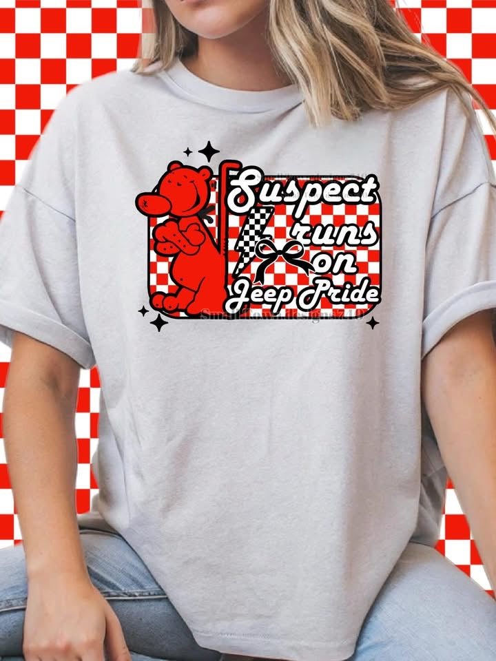 Suspect Runs On Jeep Pride