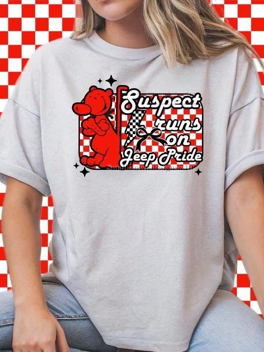 Suspect Runs On Jeep Pride