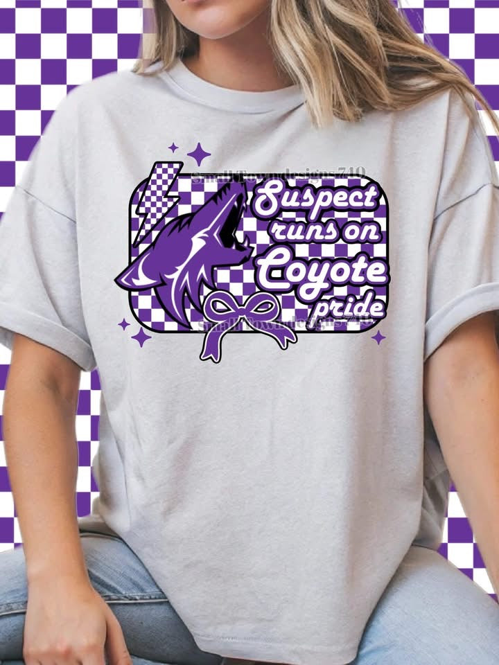 Suspect Runs On Coyote Pride