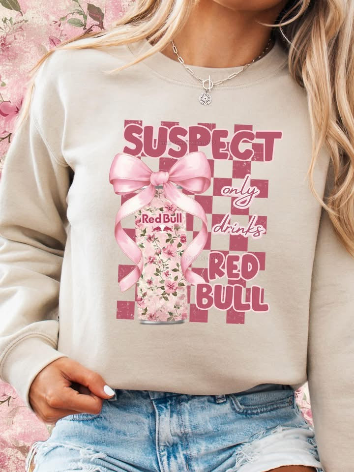 Suspect - Red Bull, Sugar Free