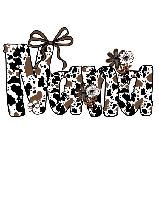 Nana - Cow Print