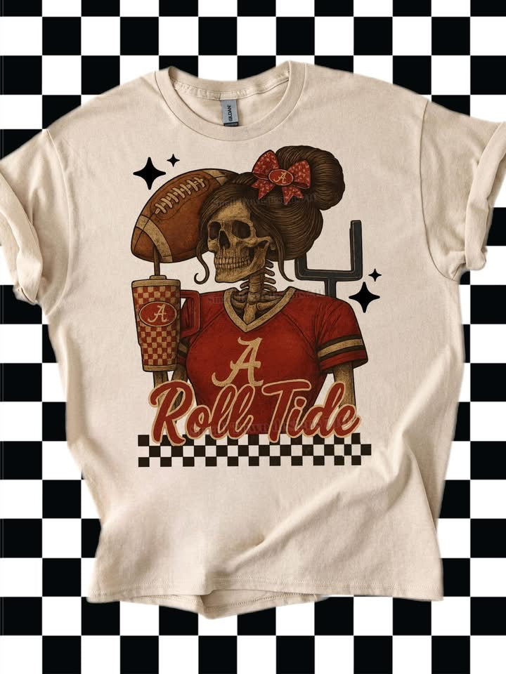 Roll Tide - University of Alabama - Skelly Girl