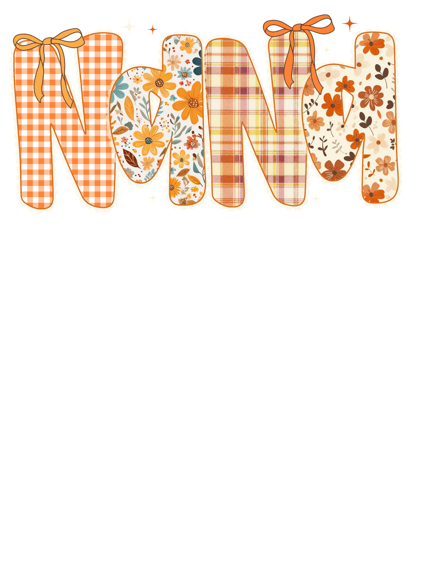 Nana Fall Colors, Mama, Gigi, Mimi