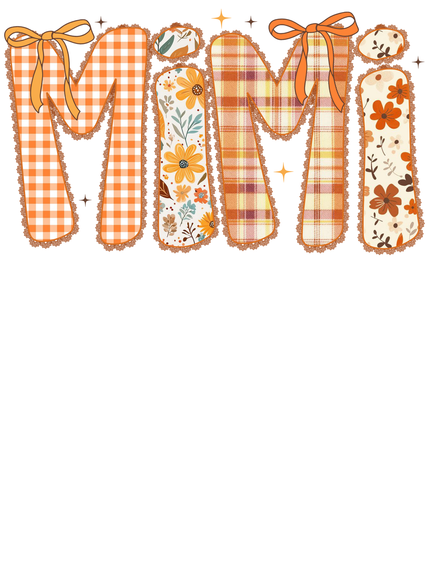 Nana Fall Colors, Mama, Gigi, Mimi