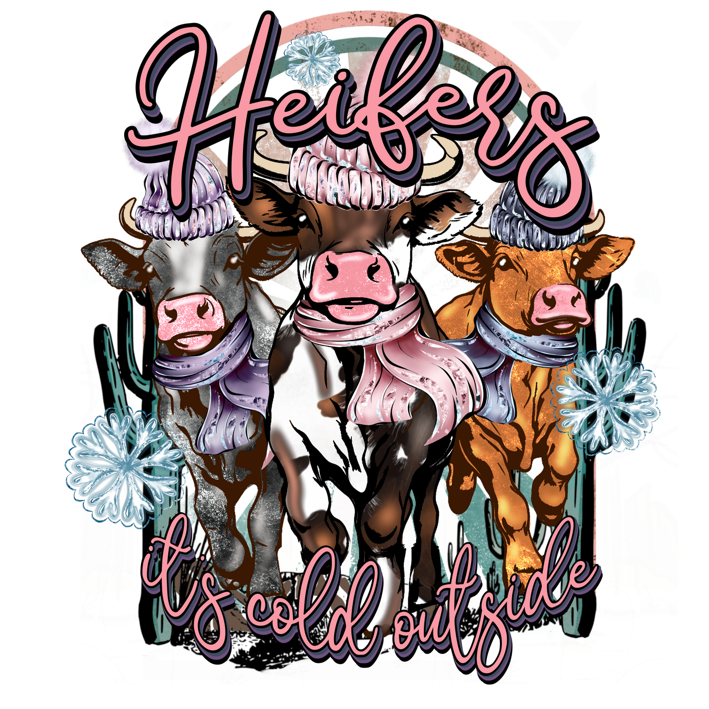 Heifers It’s Cold Outside
