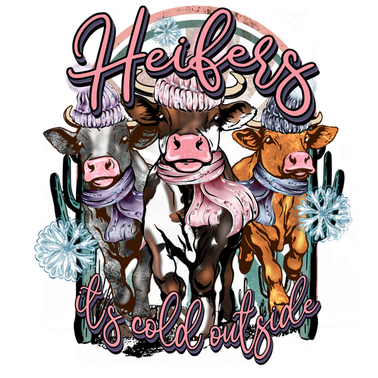 Heifers It’s Cold Outside